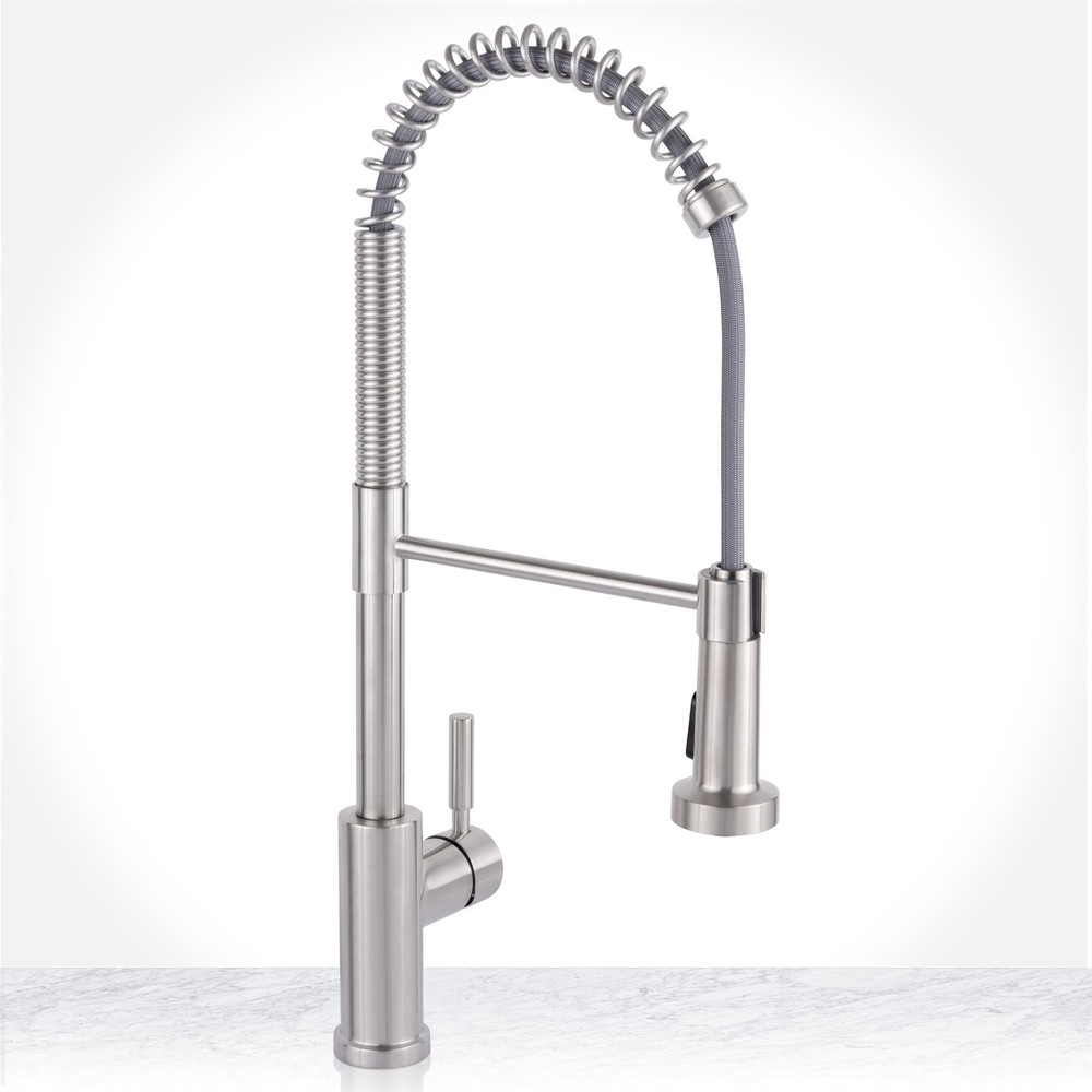 Miseno MNO281L 1.75 GPM 1 Hole Pre-Rinse Kitchen Faucet - Stainless Steel