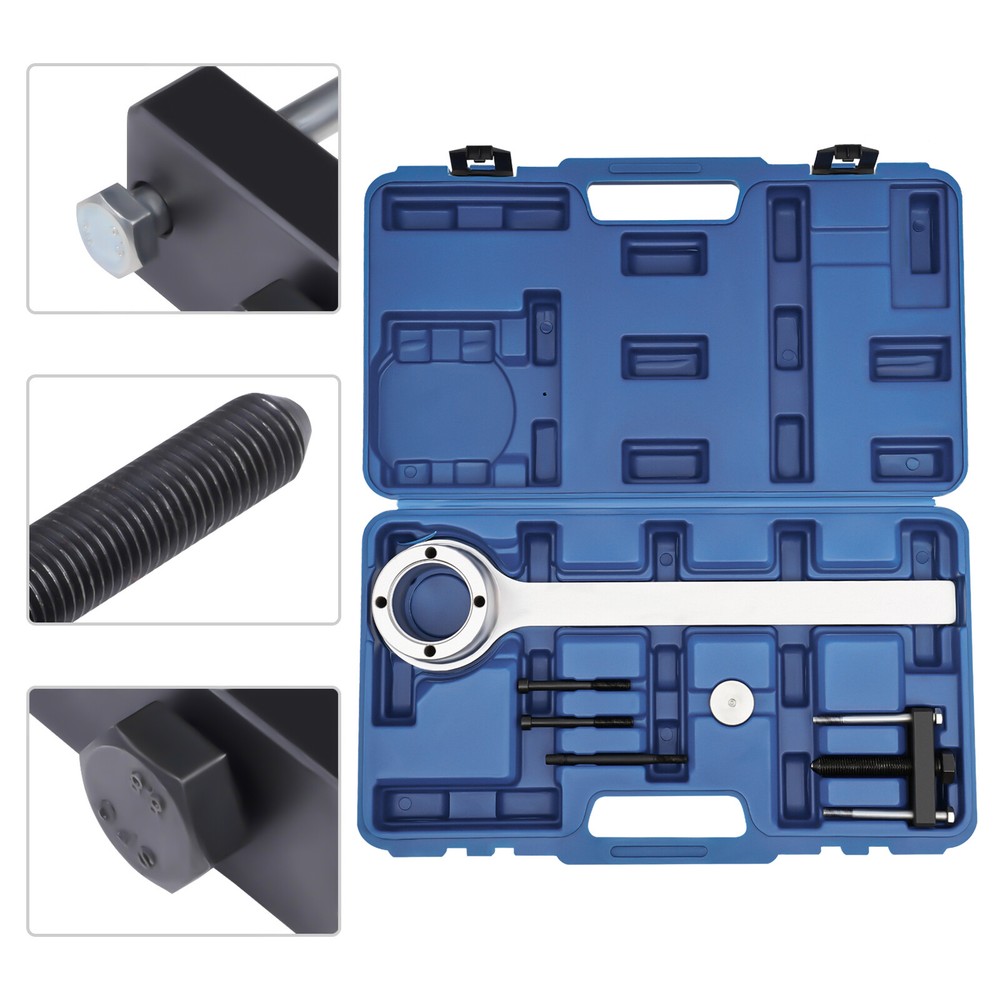 Crankshaft Pulley Remover Tool Kit for Land Rover Jaguar 4.4L V8 Engines  