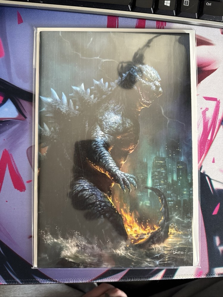 Godzilla 70th Anniversary #1 Lucio Parrillo Virgin Variant Limited 1200 Copies  