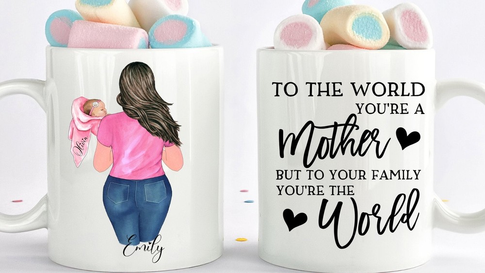 Mothers Day Mug Mom Established 2020 Gift For Expecting Daughter Expectant Mom