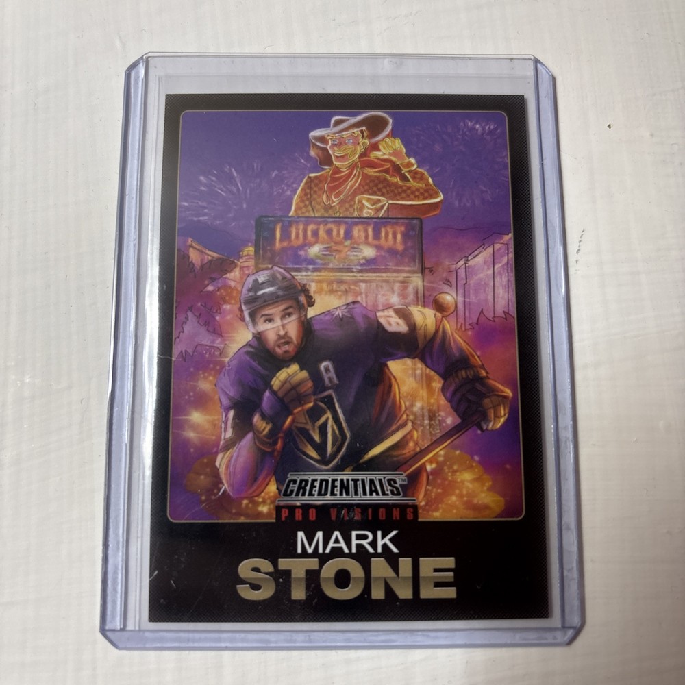 Mark Stone 2021-22 Upper Deck Credentials Pro Visions SSP