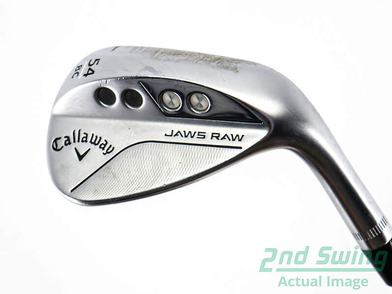 Callaway Jaws Raw Chrome 54° Sand Wedge Steel Shaft Right-Handed 35.5in