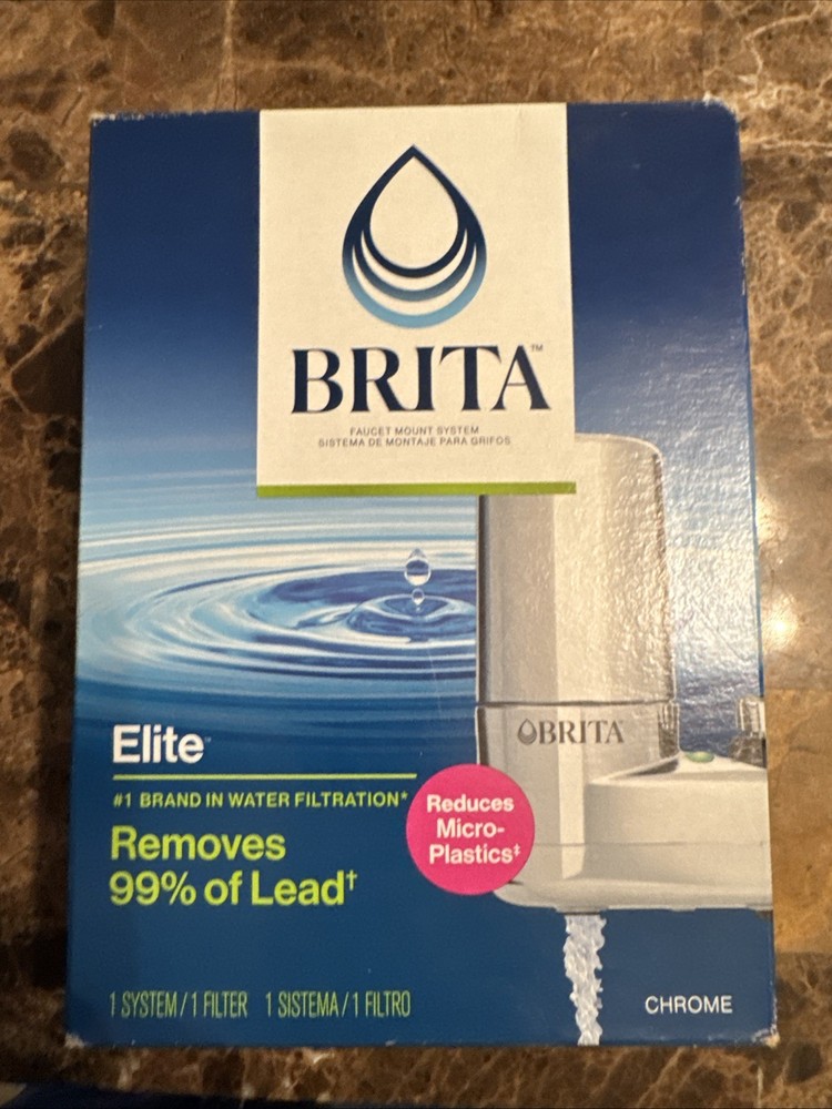 Brita 35214 Basic Tap Water Faucet Filtration System - White