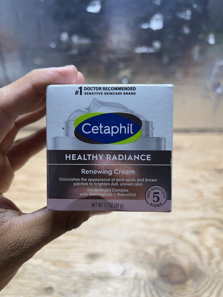 Cetaphil Healthy Radiance Renewing Cream 1.7oz 48g Brightening Moisturizer