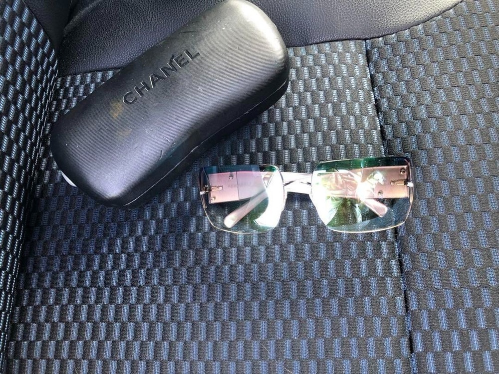 CHANEL Vintage 4095 Sunglasses with Mirrored Lenses & Coco Mark