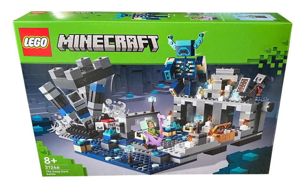 LEGO Minecraft Deep Dark Battle 21246 BNIB New Retired Rare Set