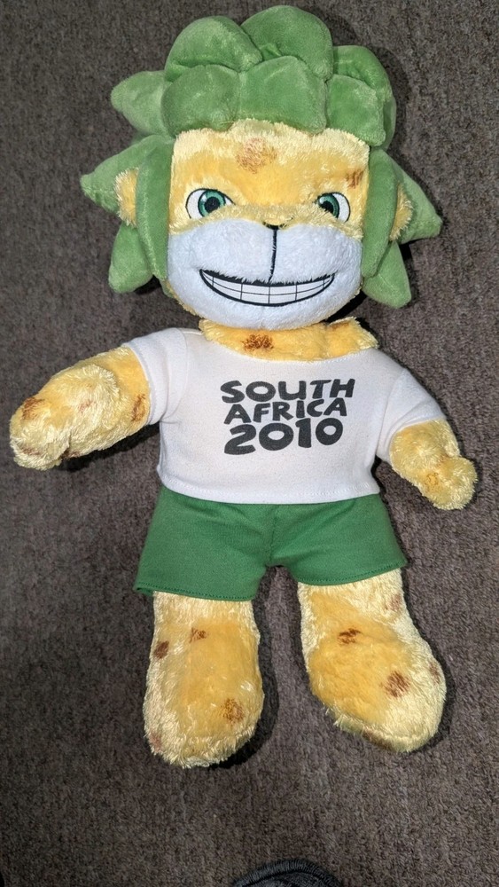 FIFA World Cup 18 ZAKUMI Build A Bear South Africa 2010 Special Edition