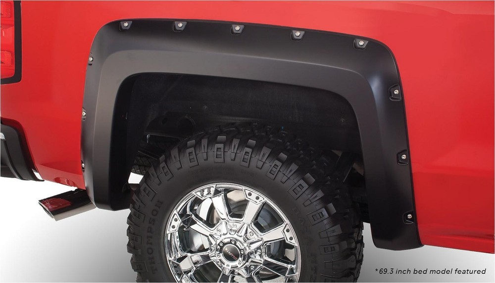 Bushwacker Fender Flares Pocket Style 2Pc Rear Part No. 40116-02