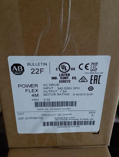 22F-D1P5N103 New Factory Sealed AB 1 YEAR WARRANTY FAST DELIVERY 1PCS VERY GOOD-image