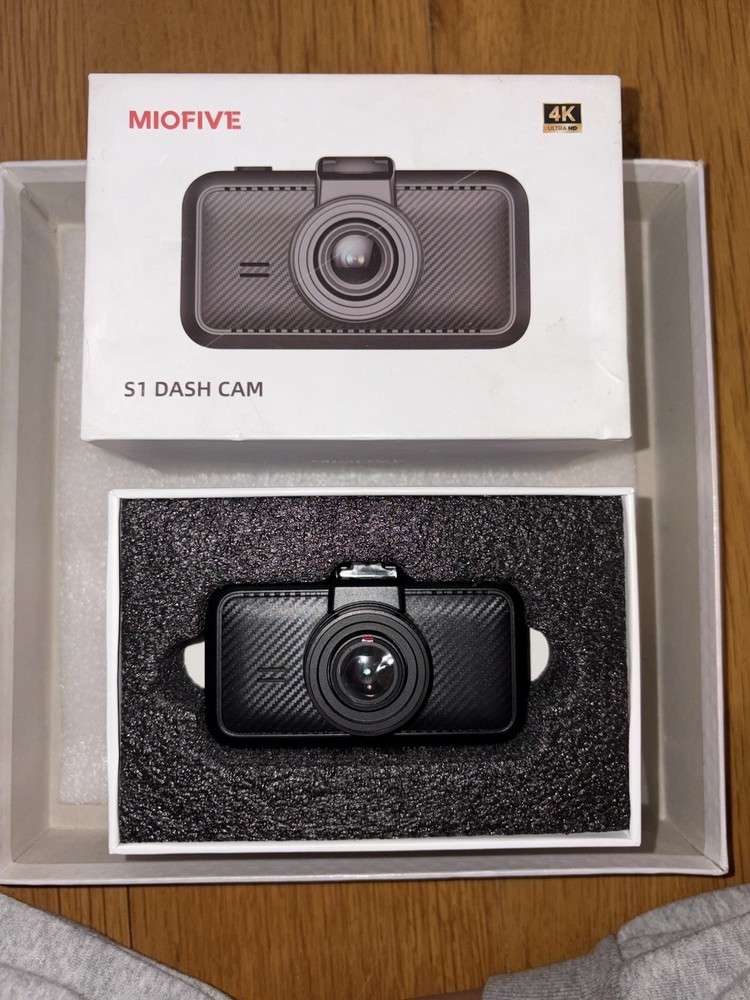 Miofive Car Camera 4K Resolution, WiFi, Bluetooth,GPS Dash Cam,3-Inch IPS Screen