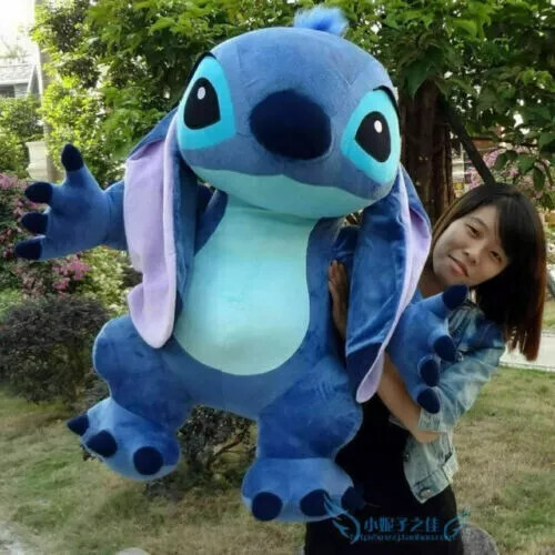 Giant Hung Lilo & Stitch toy Stuffed Plush soft Doll Pillow Valentine gift 60cm