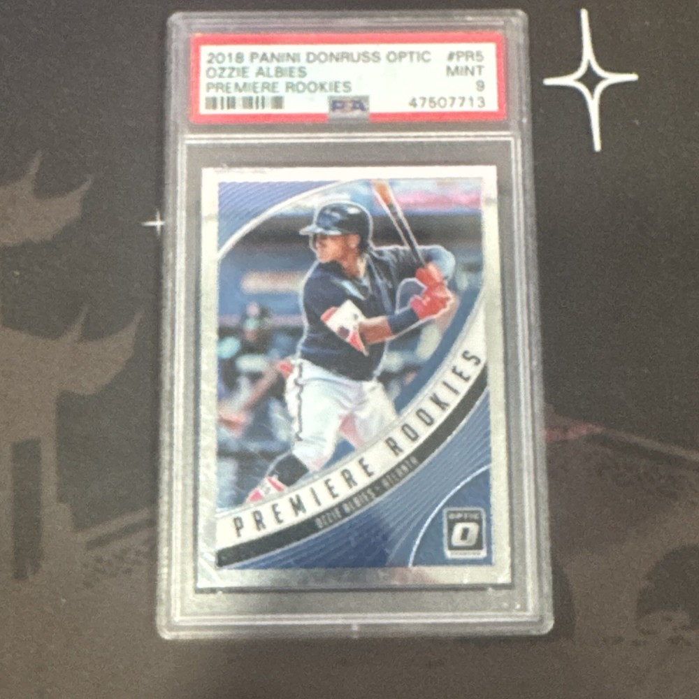 2018 Panini Donruss Optic - Premiere Rookies #PR5 Ozzie Albies (RC)