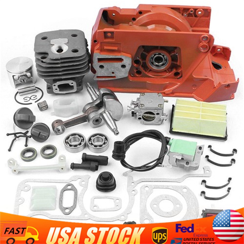 US Crankcase Engine Housing Cylinder Piston for HUSQVARNA 268 272 Chainsaw Parts
