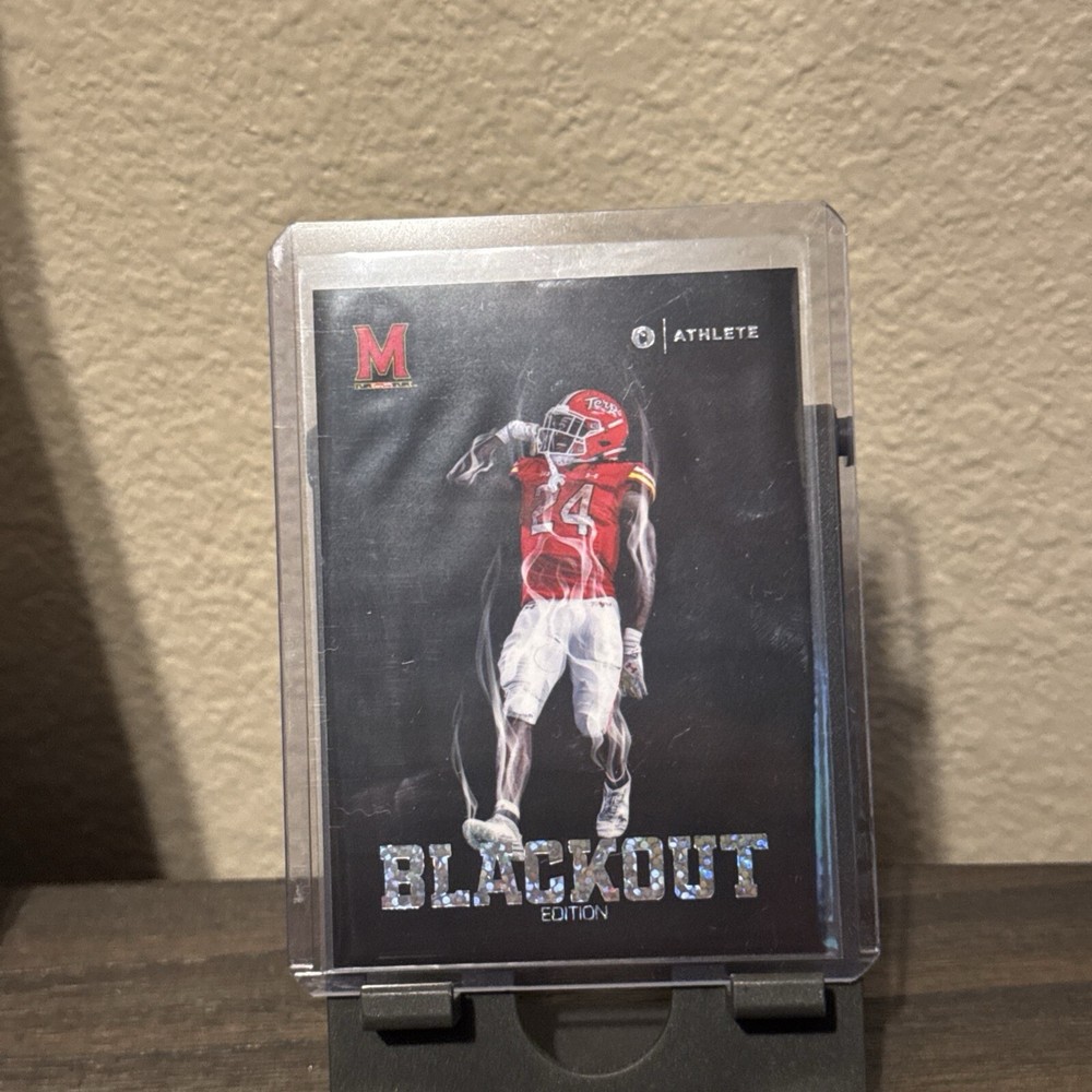 2024 Roman Hemby Maryland Onit Athlete🔥RARE BLACKOUT INSERT🔥