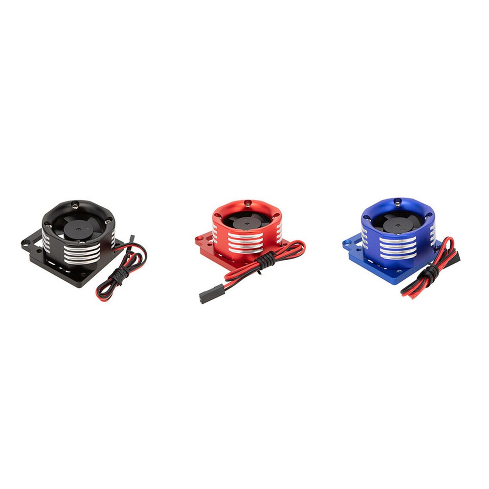 22000RPM 1/8 RC Motor Cooling Fan Radiator for Traxxas 4WD SLEDGE Monster Truck
