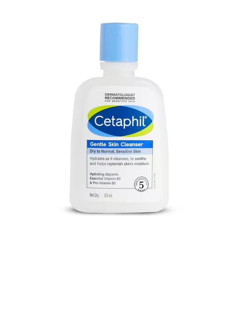 Cetaphil Gentle Skin Cleanser 125ml– Soft, Soothing & Hydrating Wash for Radiant