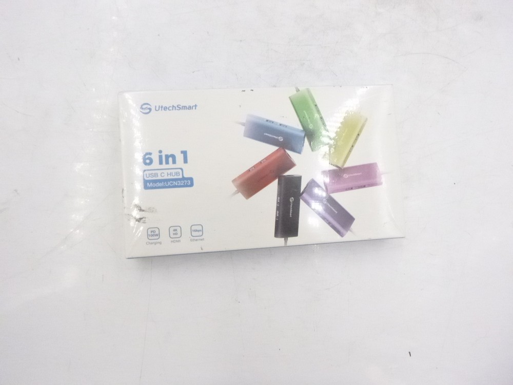 UtechSmart USB-C Hub 6 in 1 USB C Dock (Model Number UCN3273)