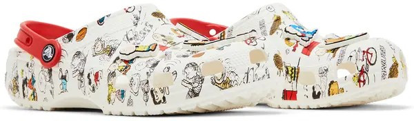 Crocs Snoopy Limited Edition Peanuts Clog Men Size 9 or 10 New 208629-94S