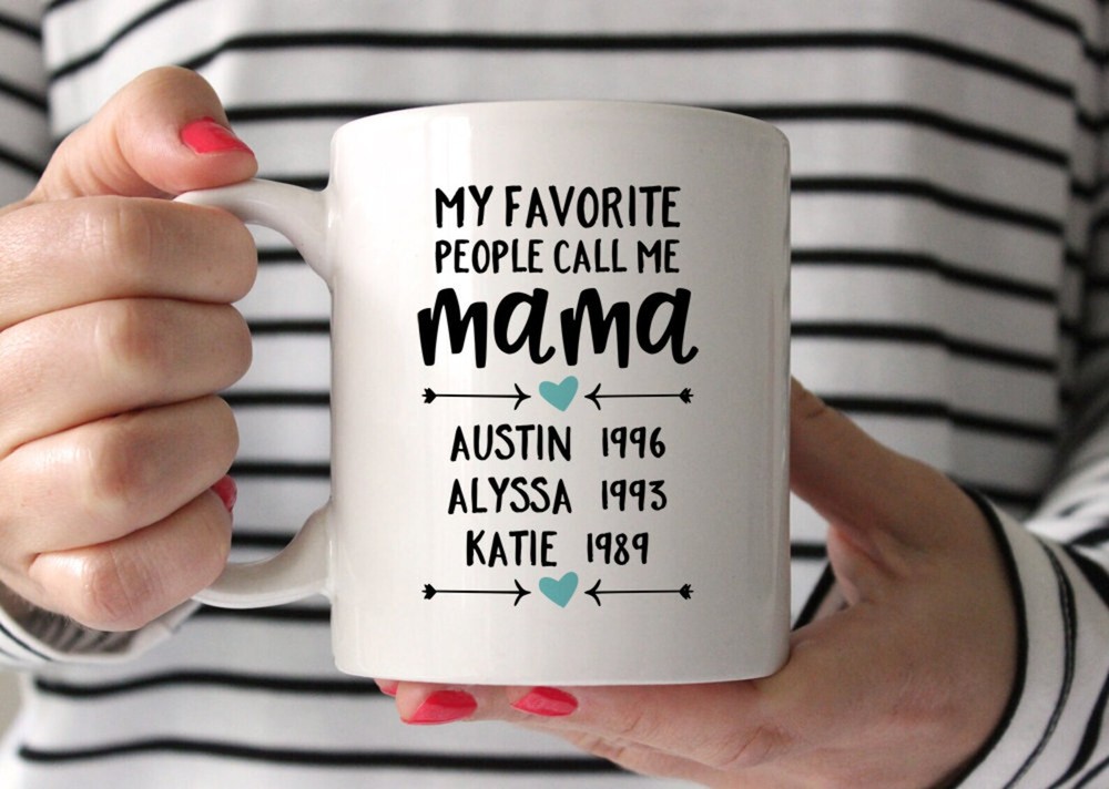 Personalized Gifts For Mom Birthday Gift Mama Coffee Mug 1217a
