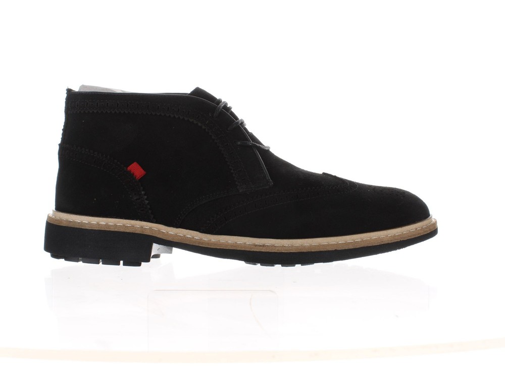 Marc Joseph Mens Vestry St Black Ankle Boots Size 7