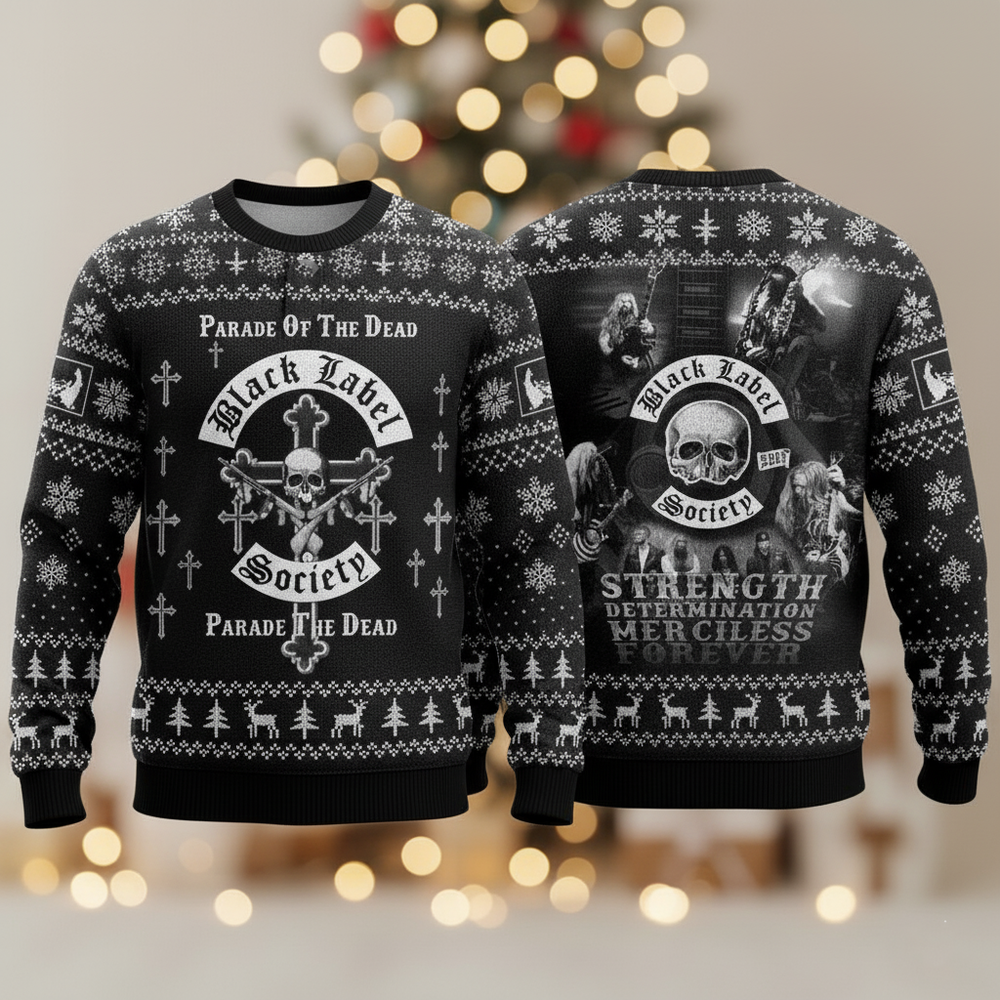 Black Label Society  Ugly Sweaters For Everyone On The Unique Christmas U1KRA4