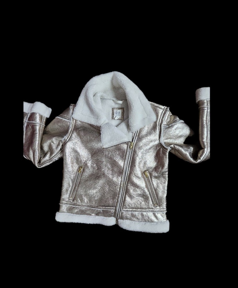 Gap Kids Girls Gold Jacket Size Large