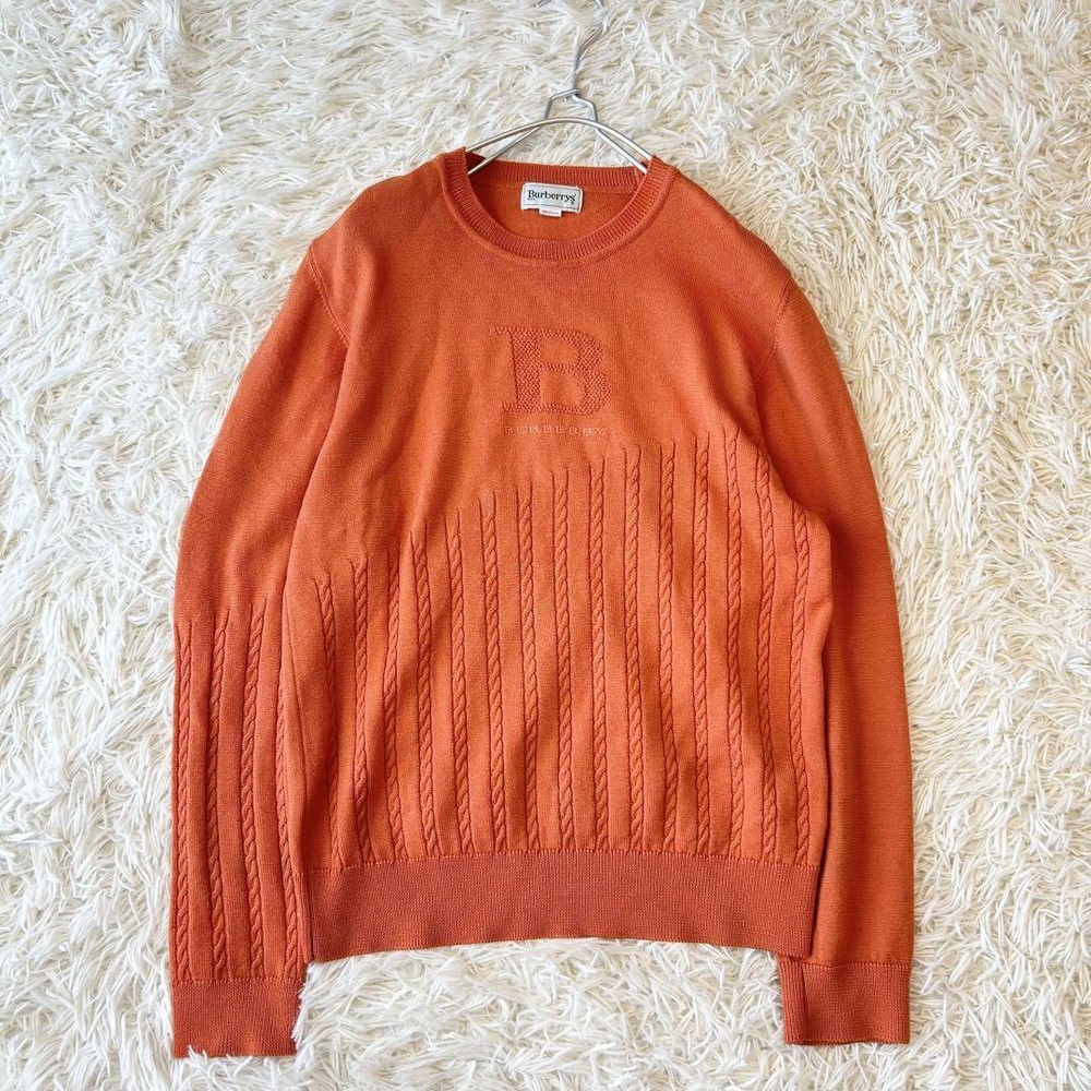 Burberry knit sweater Men's Fashion from Japan
