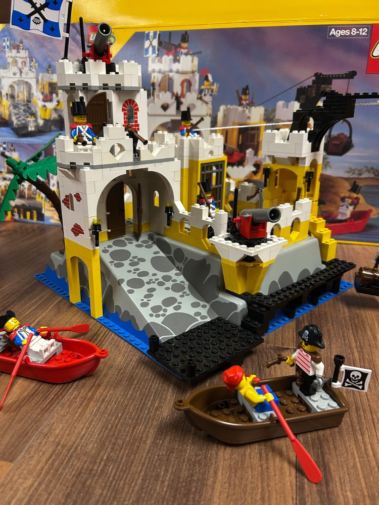 Vintage ‘89 LEGO Pirates: Eldorado Fortress (6276)~Complete w Box & Instructions