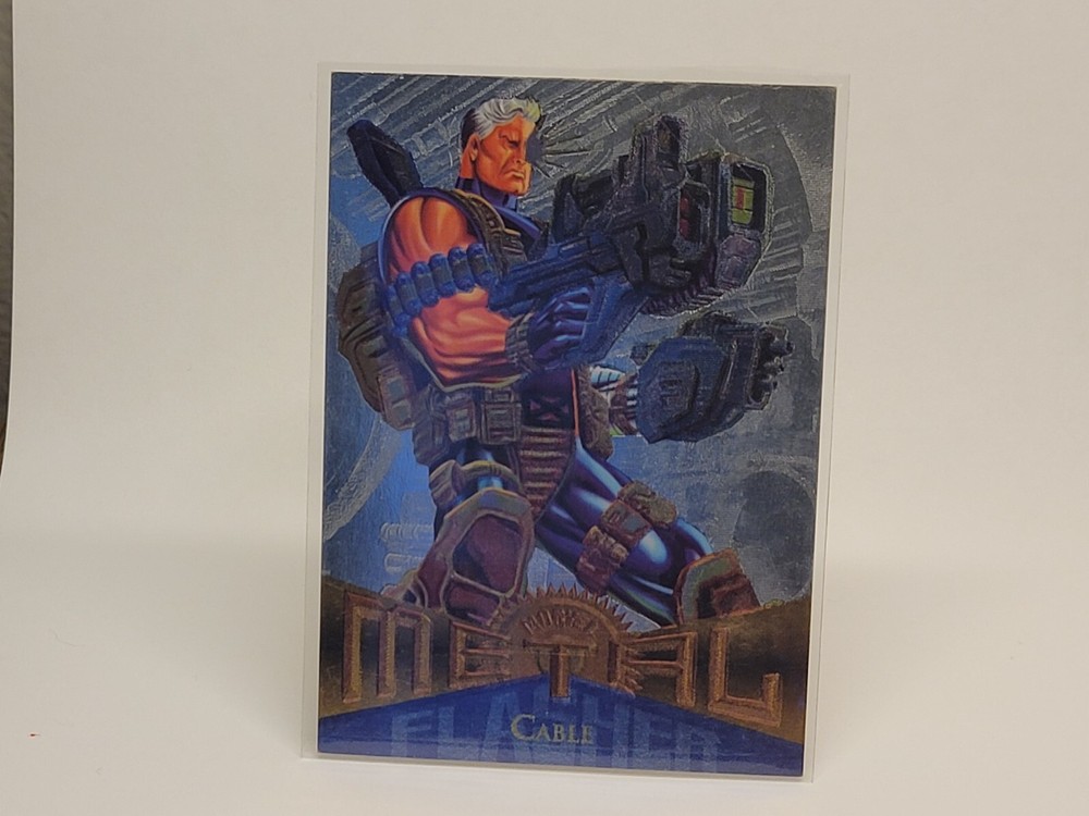 1995 Marvel Metal Flasher Cable 88