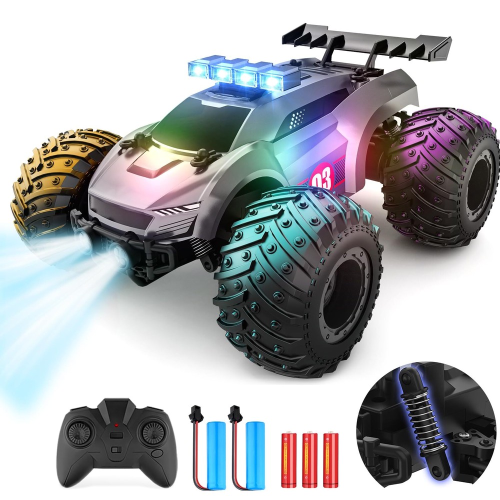 1:18 Fast RC Cars for Adults 40+ KM/H High Speed Remote Control Truck 4WD New