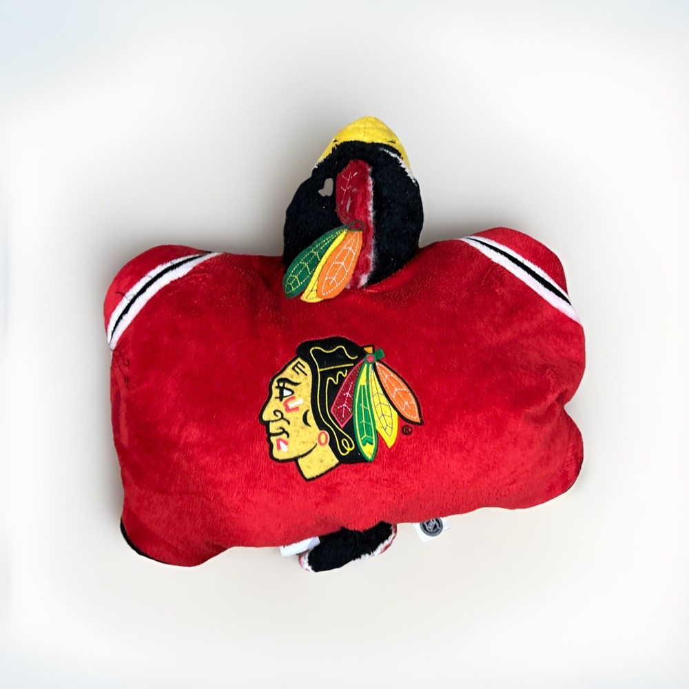 Chicago Blackhawks Tommy Hawk Plush Pillow Pet Official NHL Merch  