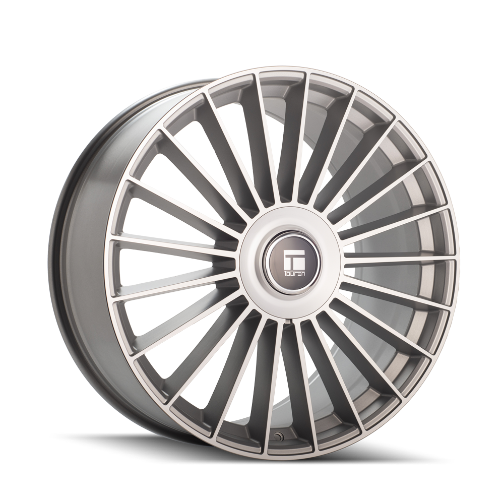 TOUREN TR10 3610 SATIN SILVER MACHINED 22X9 6-135/6-139.7 20MM 87.1MM
