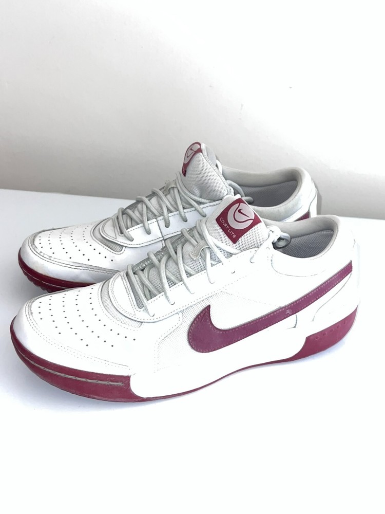 Size 10-Nike Court Zoom Lite 3 White Tennis Shoes Classic Tennis Boot DV3258-104