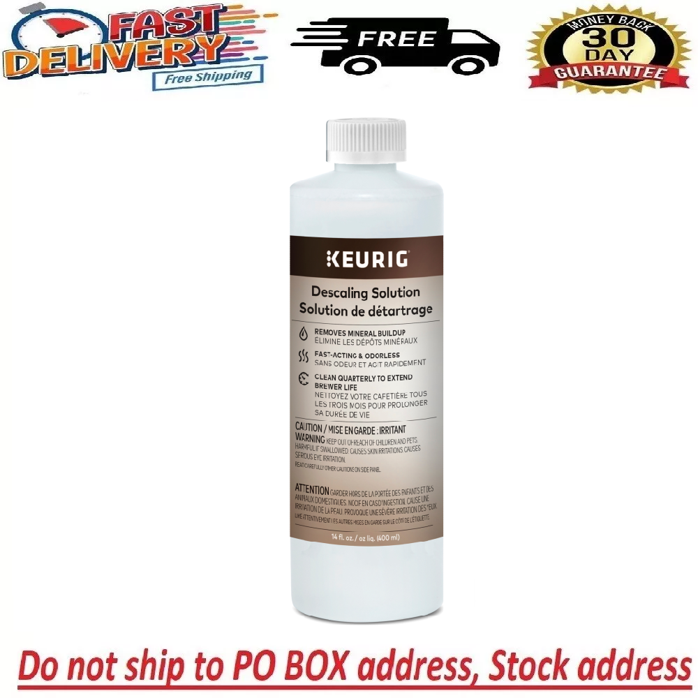 Keurig Descaling Solution for Optimal 2.0 & 1.0 Coffee Maker Performance