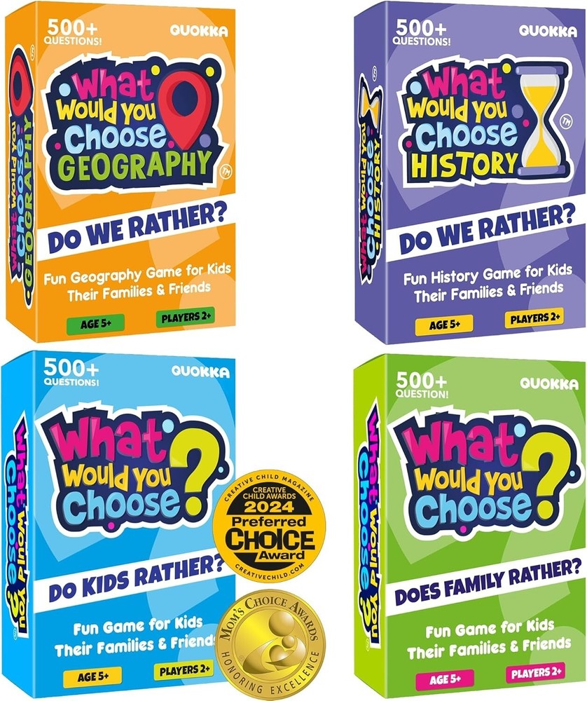 Lightweight Family Card Game for Kids Ages 5+ - Fun for Road Trips & Game Nights