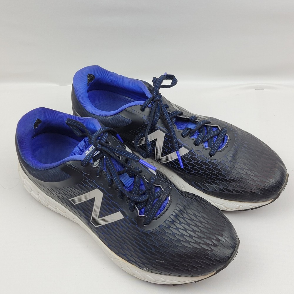 New Balance Fresh Foam Gray and Blue Athletic Shoes, Men's Size 9 4E