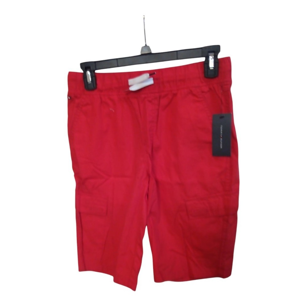 NWT Boys Tommy Hilfiger Drawstring Cargo Shorts Size L 16/18