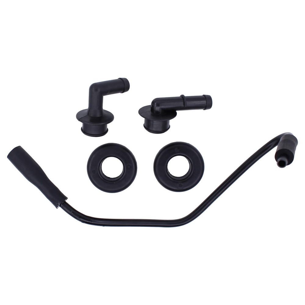 Crankcase Vent Tube Breather Hose and Pcv Ccv Vent Valve Elbows Grommet Kit for