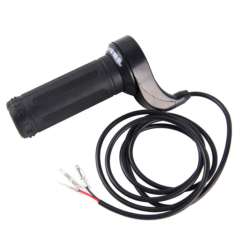 24V 36V 48V 3-Wire Twist Throttle Grip for Electric Scooter and Bike 7/8
