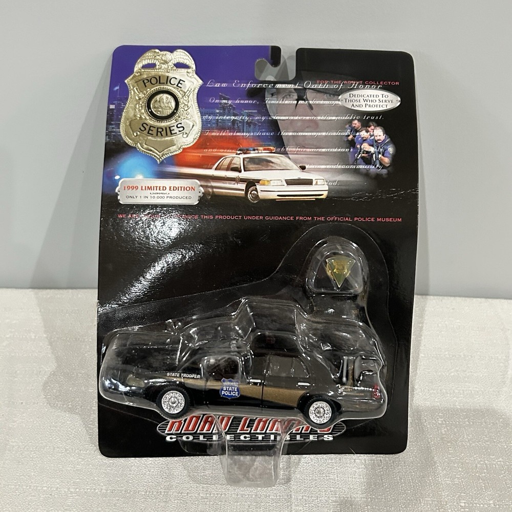 Road Champs Indiana State Police Patrol Police Car Ford Crown Victoria 1:43