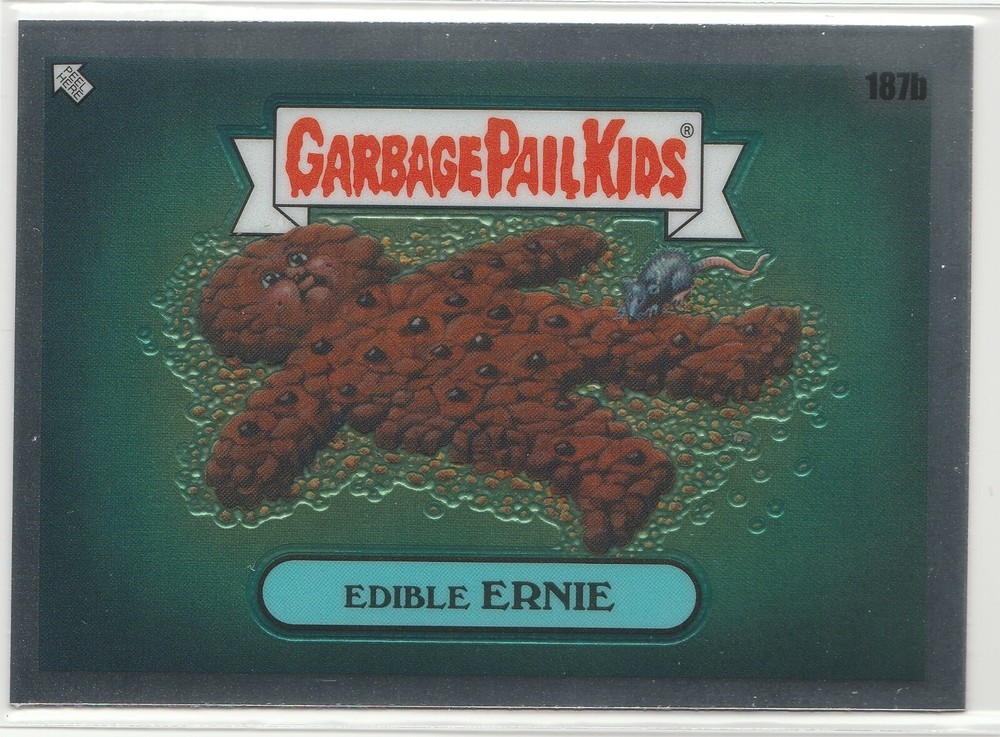 Edible Ernie Garbage Pail Kids GPK 2022 Chrome Series 5 CS5 #187b