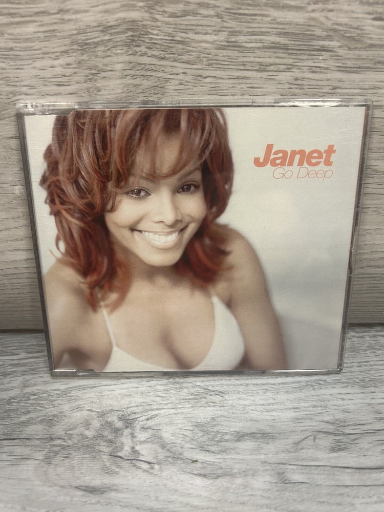 JANET JACKSON Go Deep 5-Track CD Single from 1998 featuring hit remixes and bonus tracks