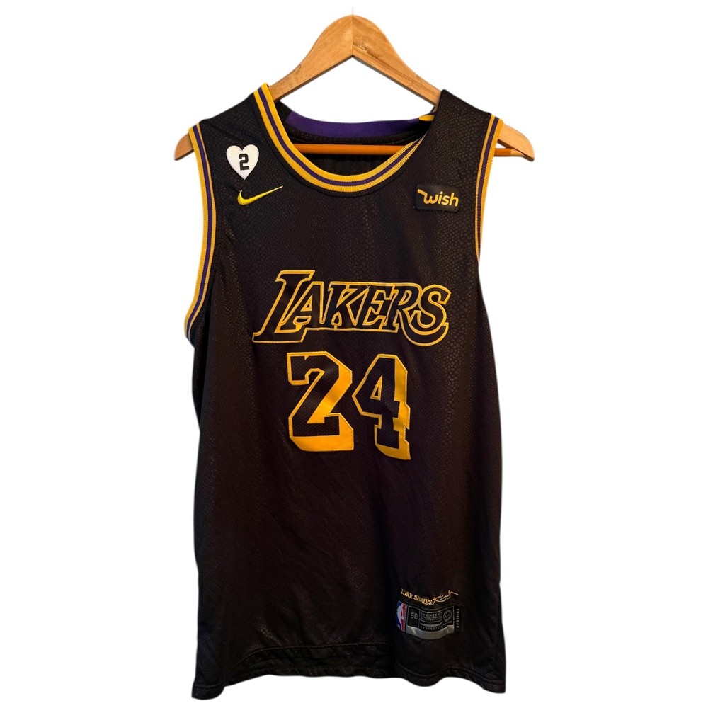 Kobe Bryant #24 Lore Series Jersey Lakers Wish + Heart Men's Size 50 NIKE