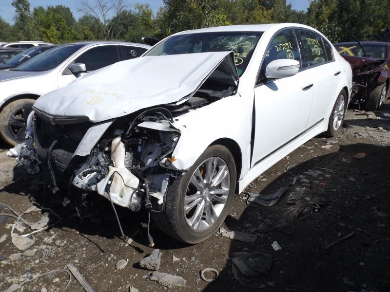 Passenger Rear Side Door Electric Laminated Glass Fits 09-14 GENESIS 1239550