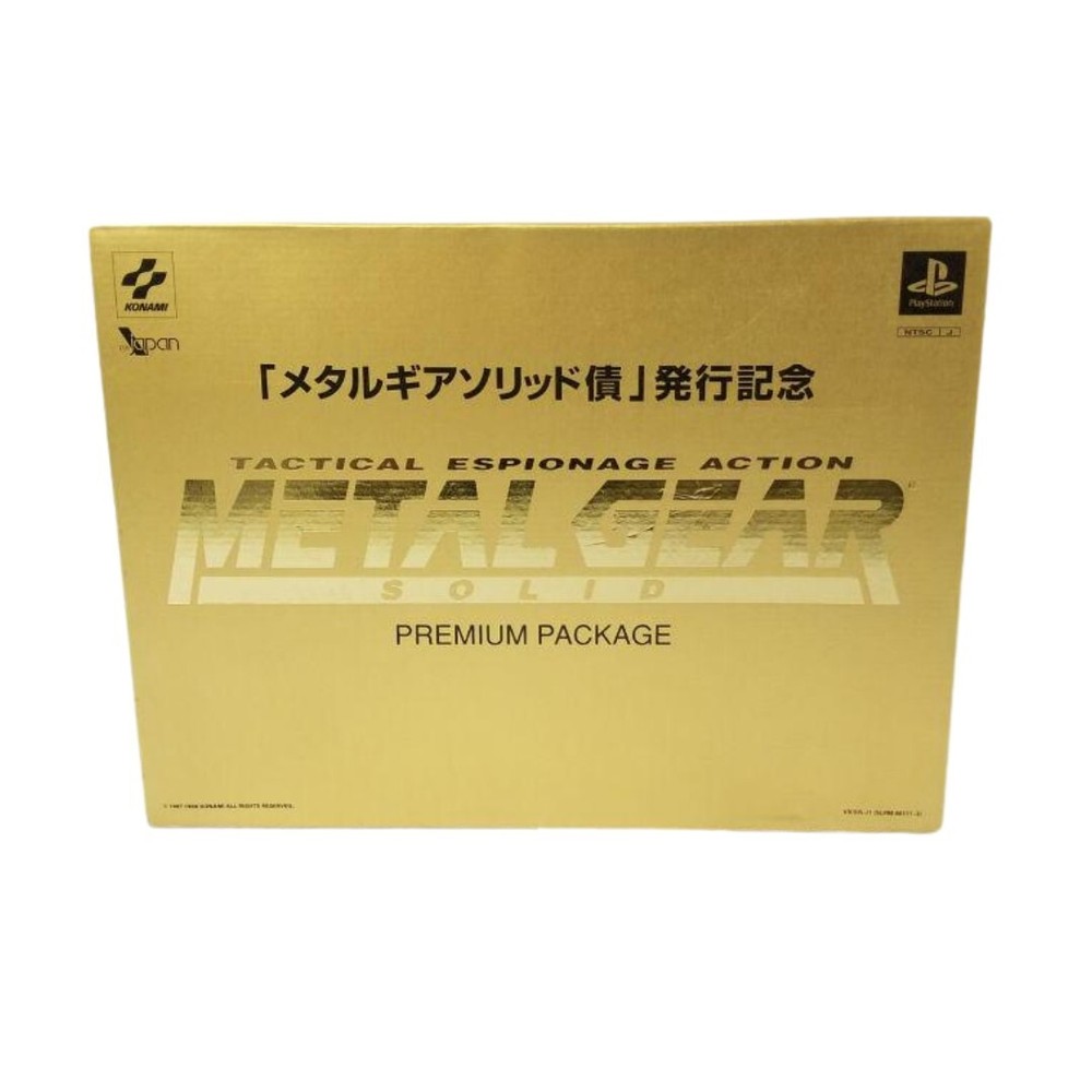KONAMI Metal Gear Solid Bond Commemorative Premium Package Pre-Owned
