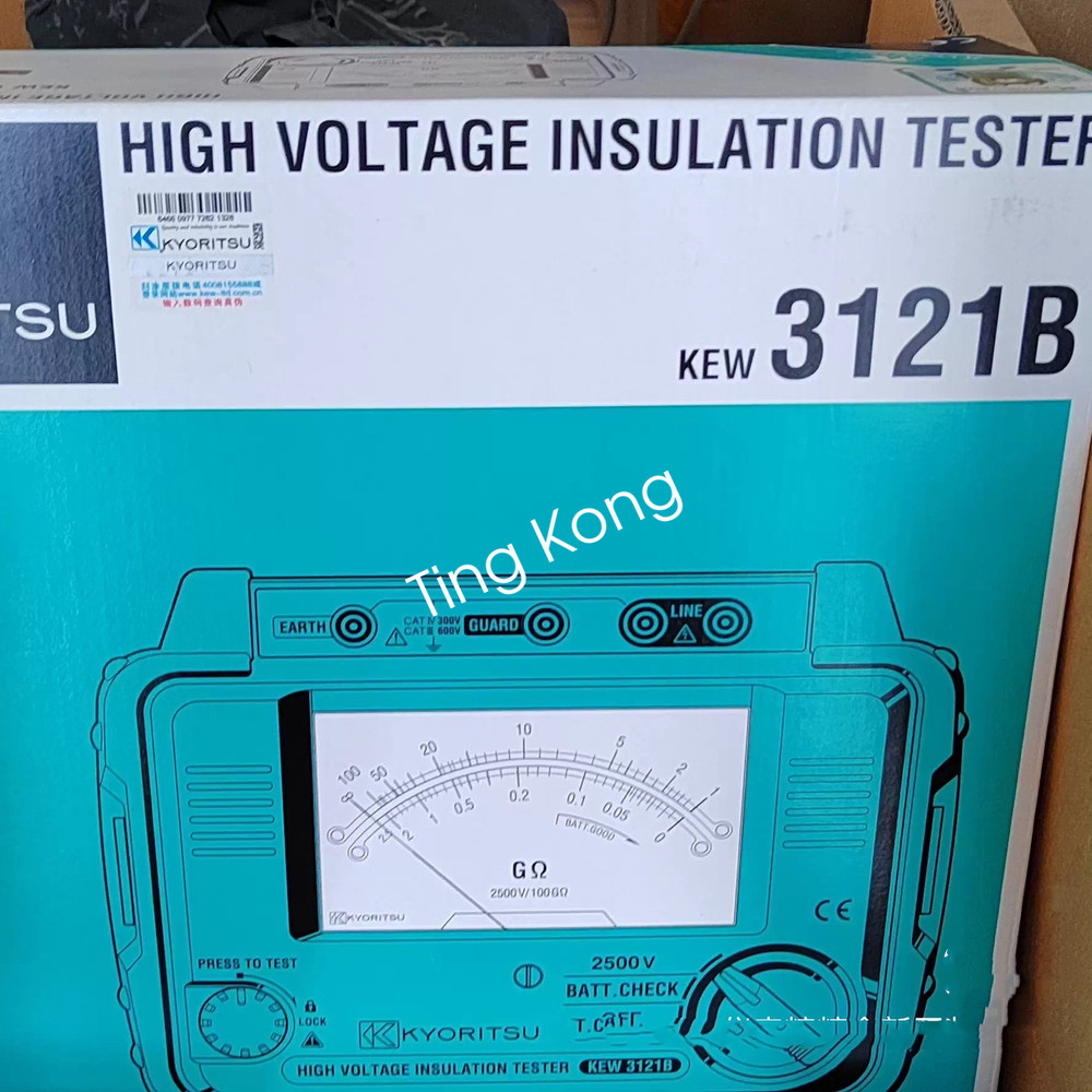 1PC Brand New KEW3121B 2500V Insulation Resistance Tester By FedEx or DHL