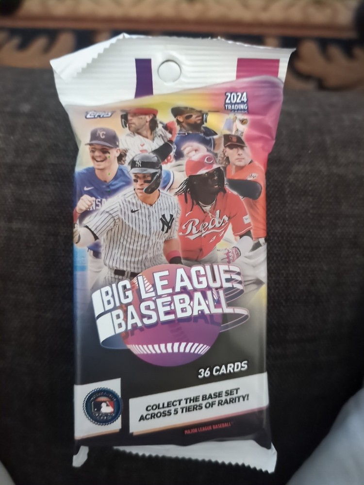 2024 Topps Big League Baseball 36-Card Retail Fat Pack Sealed Value Pack