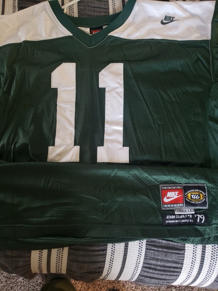 John Elway Vintage TAG High School Replica Football Jersey
