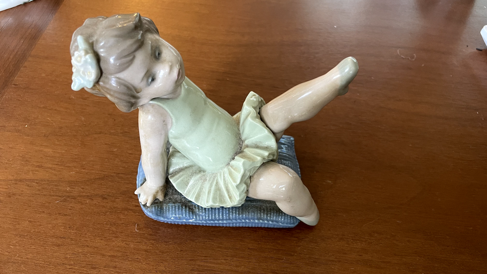 Vintage Lladro 5108 Daisa Ballerina Porcelain Figurine 1980s Collectible