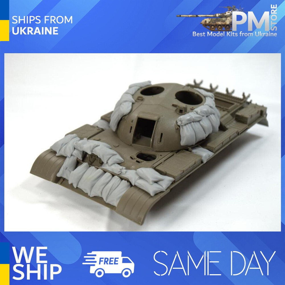 Panzer Art RE35-309 1/35 T-55 with sandbags armor Accessories kit